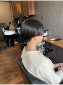 ボーイッシュセンターパート