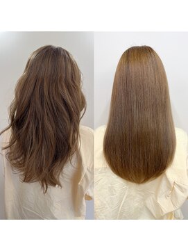 ハニー(HONEY) 髪が巻けるストレートパーマ【プレミアム美髪矯正】