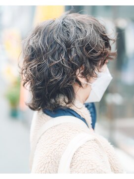 カフ(CAF) CAF河内 ハードパーマ メンズカット  大阪　心斎橋