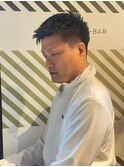 働く男の王道スタイル ベリーショート アップバング #3