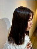 艶髪セミロング