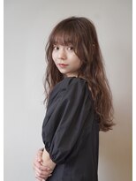 クーナバイトマト 横浜(Cuna by TOMTO)&nbsp;【KANO】ロングレイヤー    透明感カラー   小顔カット