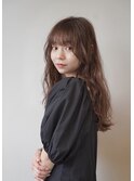 【KANO】ロングレイヤー    透明感カラー   小顔カット