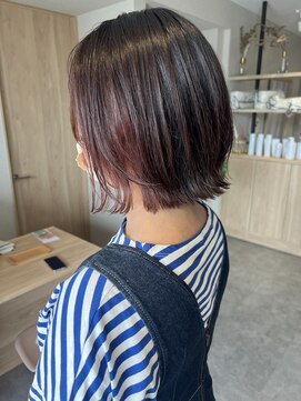 カナリーバイマカロア(CANARY by Makaloa) インナーカラーボブ