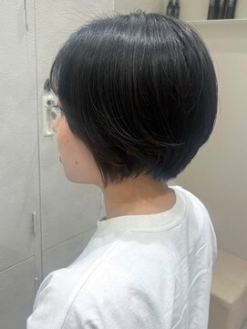 リコラックスビー(LICO LUXBE) ショートボブスタイル/大人ナチュラルショートボブ