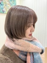 モリオフロムロンドン 大宮店(morio from London)&nbsp;【かほ】濃ゆい！ミルクティーグレージュ