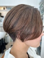 スアビスサロンハナレ 越谷レイクタウン(suavis salon HANARE) 刈り上げ前下がりボブ
