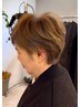 似合わせカット＋ポイントパーマ（前髪・トップ等）