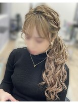 エルディ 大宮(eldy)&nbsp;編み込みサイドポニー