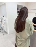 髪質改善ストレート