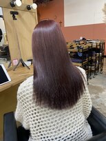 チャプター 問屋町(chapter)&nbsp;ブリーチなしダブルカラーピンクラベンダーブラウンカラー韓国