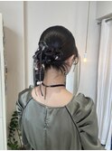 お呼ばれヘア