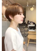 ナンバーセカンド(Number 2nd) 前髪長めショートボブ