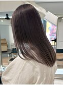 ミルクティーグレージュ ケアブリーチ ベージュ ブラウン