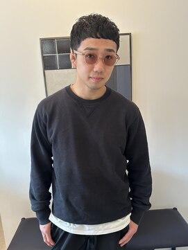 アンフェインド02(UNFEIGNED 02) クロップスタイル/MEN’S HAIR/刈り上げセンターパート/伏見/栄