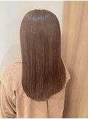◎黒髪風ココアベージュ×小顔オリーブグレージュ
