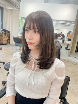 ラヴィズム 小新店(LUVISM) 韓国/顔周りレイヤー/おくれ毛/ベージュ/ダブルカラー/西区/小新