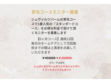 ヘアーサロン シュヴァルツバーム(Hair salon Schwarz baum)の雰囲気（育毛コースのモニター募集中です　お問い合わせください）