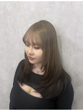 プライズ 所沢プロぺ通り店(prize) ミルクティーベージュ レイヤースタイル 所沢