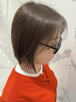 クララ ヒロシマセカンドフロア(CLALA Hiroshima 2nd floor)&nbsp;切りっぱなしボブ/ボブレイヤー/スプリングベージュ