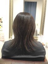 ヘアー グリーン(hair green)&nbsp;40代50代60代/ミディアムレイヤー/顔まわりレイヤー