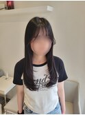 顔周りレイヤーカット