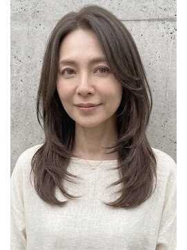 ムル 大倉山(muru) 大人女性に合うふんわりレイヤースタイル