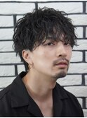マッシュ波巻きパーマスパイラルパーマシャドウパーマ