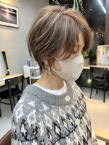 ラフ 立川(Laff)&nbsp;立川小顔ショートボブ/丸みショート/くびれショートカット/艶髪
