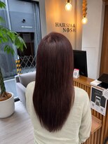 ヘアースパ ノッシュ 博多千代店(Hair Spa Nosh)&nbsp;Hair Spa Nosh 博多千代店/ピンクブラウン/髪質改善ストレート