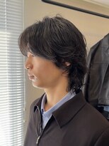 ボーイ(BOY) ミディアムレイヤー×パーマ