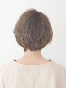 アース 大曽根店(HAIR&MAKE EARTH) 大人かわいい♪オン眉×美人ショートボブ【EARTH大曽根】