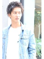 ビジネスマン向け☆清潔感のあるアップバングショート！