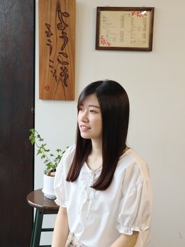 レディースタイルすぎやま サラツヤヘアー