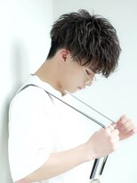 リップスヘアー 銀座(LIPPS hair)&nbsp;癖毛風パーマ 刈り上げ マッシュ 詳細はインスタで→@lipps_ueki