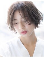 コンテナ ヘアーアンドリラックス(CONTENA Hair&Relax)&nbsp;ショートボブ×ショコラベージュ