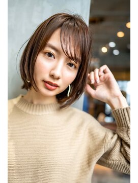 オースティン 錦糸町(AUSTIN) AUSTIN☆大人かわいい前髪セシルカットココアブラウンネオウルフ