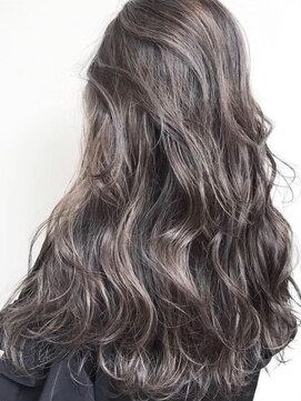 オースティン 流山おおたかの森(AUSTIN) 大人かわいい前髪セシルカットココアブラウンフリンジウェーブ