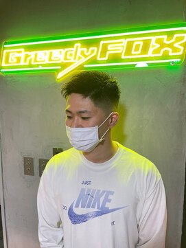 グリーディーフォックス 代々木(Greedy FOX) かき上げヘア/サイドパート/韓国マッシュ/フェードカット/代々木