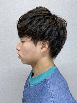 メンズサロン ハリウッド(HOLLYWOOD) 【ソフトウルフ】ツーブロック×束感ショート2