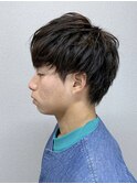 【ソフトウルフ】ツーブロック×束感ショート2