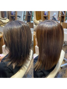 ブローテ ヘアアンドメイク(brote hair&make) 再現性100%！髪質改善縮毛矯正