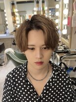 ヘアメイク エンカレッジ(HAIR MAKE encourage)&nbsp;無造作センターパート