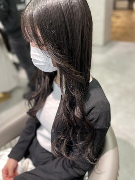 ニーナ ビューティーサロン(NINA Beauty Salon) ナチュラルロング♪#ロング#ブラック