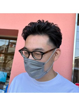 ジールドゥーエ(Zeal due) メンズポイントパーマ