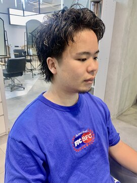 ゼスト パーク(ZEST PARK) スパイキーショート ツーブロック ニュアンスパーマ 吉祥寺 宮坂