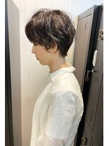 ギフト ヘアー サロン(gift hair salon) 【小顔ショートパーマカールウェーブ】原口健伸