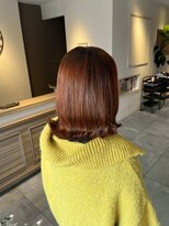 ヘアースタジオ エフ(Hair studio f) 茨木/オレンジブラウン/暖色/韓国カラー