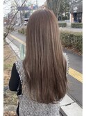 透明感がすごい!ハイトーンくすみグレージュ