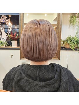 エルムトウキョウ(ELM Tokyo) 白髪ぼかしダブルカラー☆ミルクティーベージュ☆